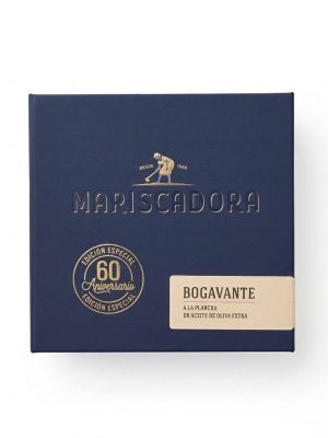 BOGAVANTE A LA PLANCHA EN AOVE-MARISCADORA