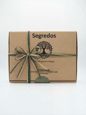 CAJA DE CARTÓN CON TAPA "SEGREDOS" PEQUEÑA