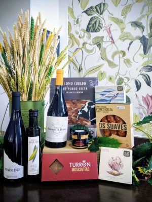 CESTA REGALO "QUEN TE PILLARA"