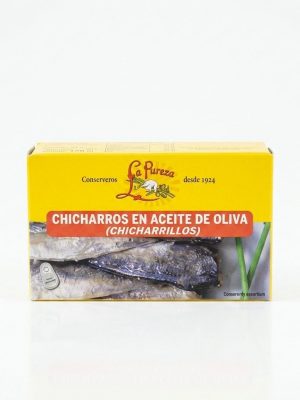 CHICHARROS EN ACEITE DE OLIVA-LA PUREZA