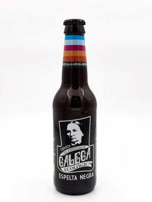 Cerveza Celebridade Galega Ecologica Espelta Negra 33cl
