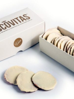 ESTUCHE MOSCOVITAS CHOCOLATE BLANCO 160g.