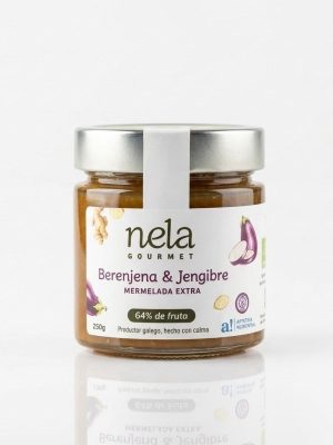 MERMELADA EXTRA DE BERENJENA & JENGIBRE-NELA GOURMET