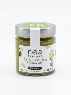 MERMELADA AGUACATE & LIMA-NELA GOURMET