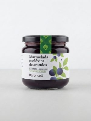MERMELADA ECOLÓGICA DE ARÁNDANOS-TERRA DE BARONCELI