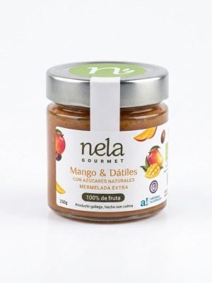 MERMELADA DE MANGO & DÁTILES-NELA GOURMET