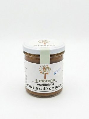 MARMELADA DE MAZÁ E CAFÉ DE POTA