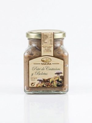 PATÉ DE CASTAÑAS Y BOLETUS-NAICIÑA