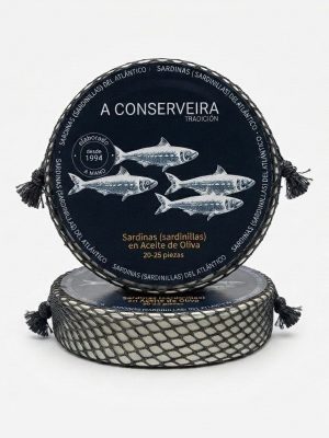 SARDINILLAS EN AO 20-25 PIEZAS-A CONSERVEIRA SELECCIÓN