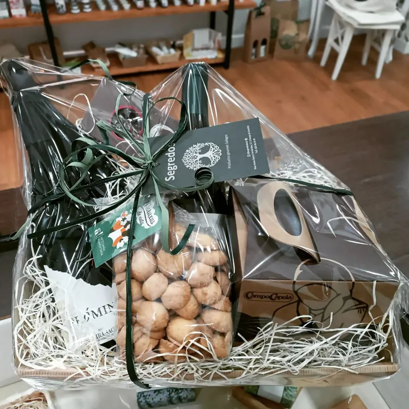 Segredos productos gourmet galegos cesta regalo 09