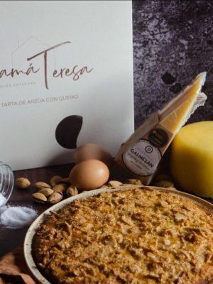 TARTA DE ARZÚA CON QUESO-MAMÁ TERESA