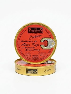 VENTRESCA DE ATÚN ROJO SALVAJE DE ALMADRABA EN MANTEQUILLA-LOS PEPERETES
