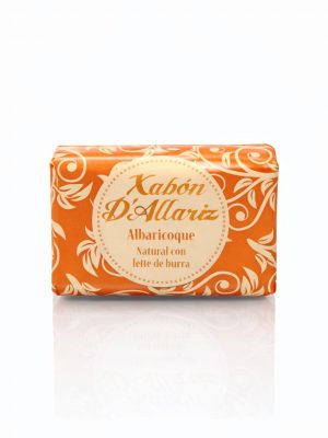 XABÓN D´ALLARIZ  ALBARICOQUE-NATURAL CON LECHE DE BURRA