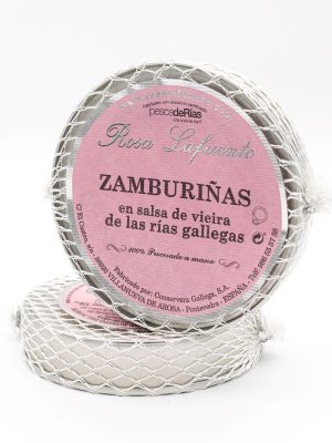 Zamburinas en Salsa de Vieira Rosa Lafuente