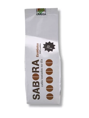 CAFÉ SABORA ECOLÓGICO EN GRANO