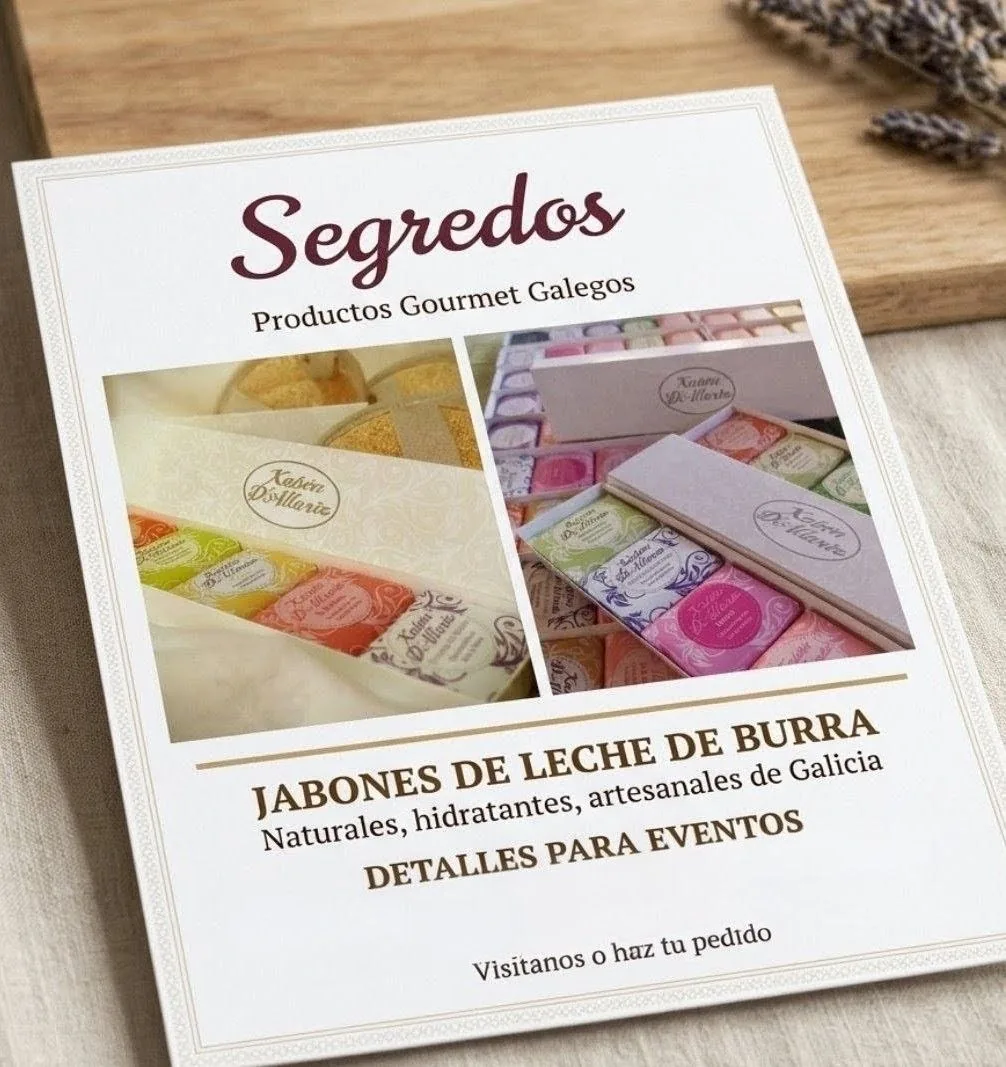 jabones leche burra artesanos galicia detalle evento