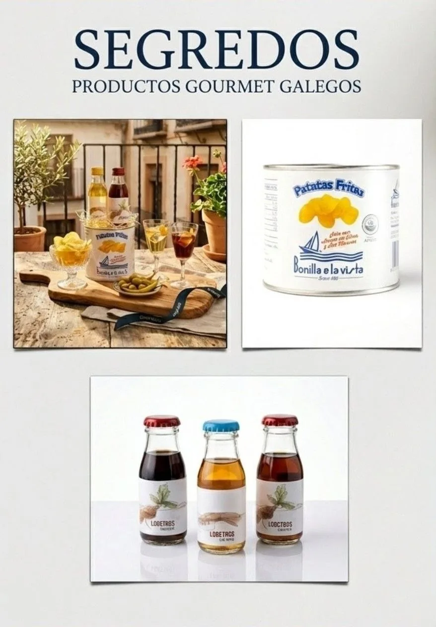 productos gourmet gallegos conservas vermut segredos
